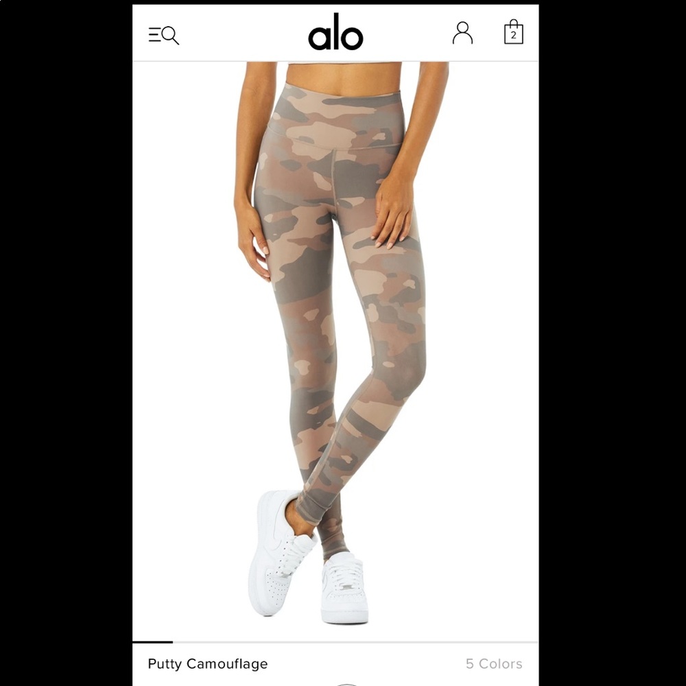Alo yoga high waist vapor legging